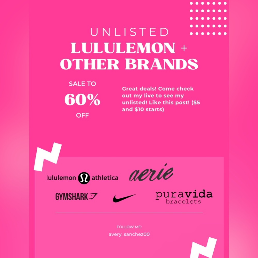 UNLISTED ITEMS